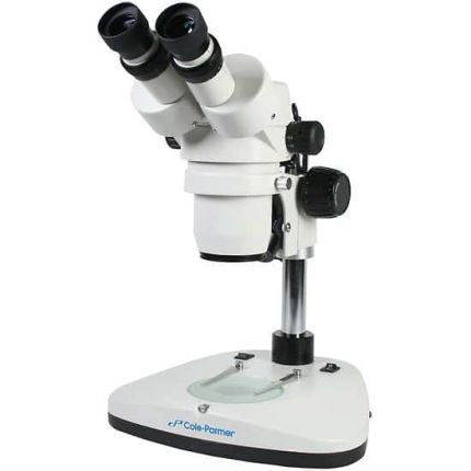 Cole-Parmer Stereozoom三目的显微镜,50 x马克斯放大,110 - 220年休假