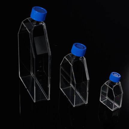 细胞培养瓶与过滤帽,75 cm2, PS, TC处理,消毒,5个人电脑/包,20包/ Case