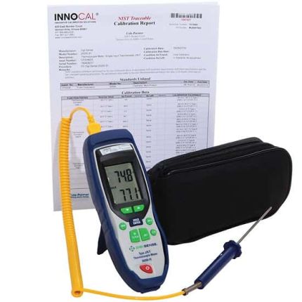 Digi-Sense输入热电偶温度计和NIST-Traceable校准系统